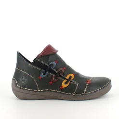 Rieker støvle til dame i grøn