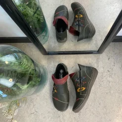 Rieker støvle til dame i grøn