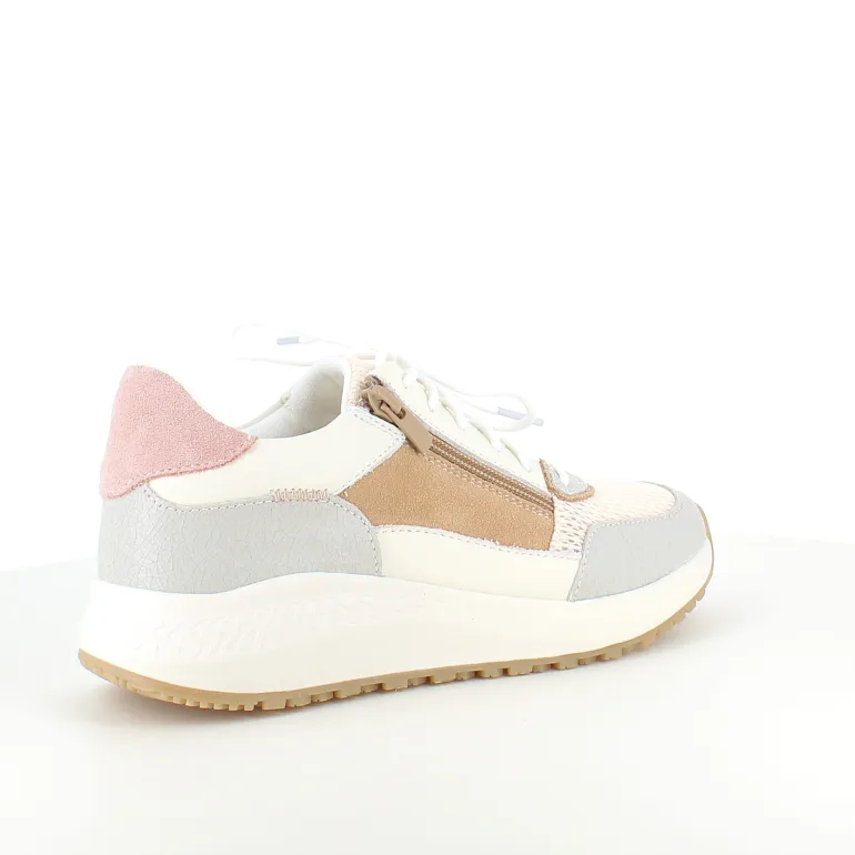 Rosa Green Comfort sko med god bredde og dobbelt åbning