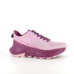 Rosa komfortsko med stødabsorberende sål