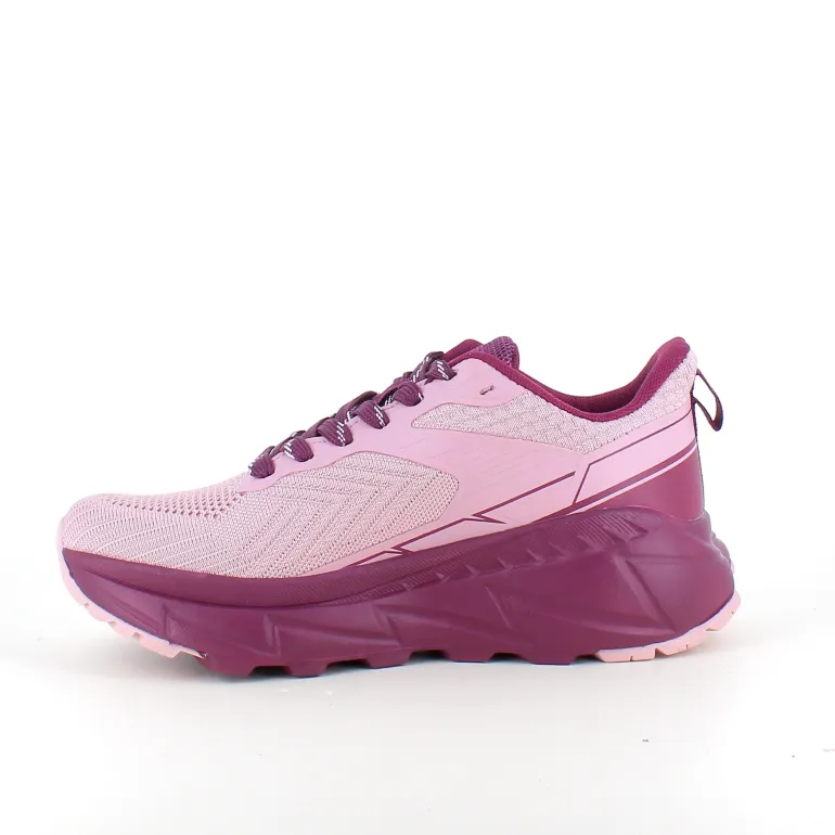 Rosa komfortsko med stødabsorberende sål