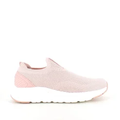 Rosa slip on sko fra Cruz med god bredde