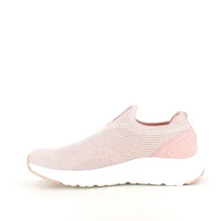 Rosa slip on sko fra Cruz med god bredde