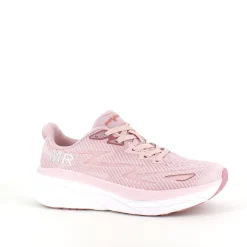 Rosa sneakers med åndbar overdel