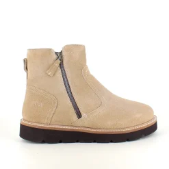 Ruskindsstøvle med EnergySole™, uldfor, dobbelt lynlås & ekstra rummelig H-pasform