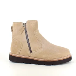 Ruskindsstøvle med EnergySole™, uldfor, dobbelt lynlås & ekstra rummelig H-pasform