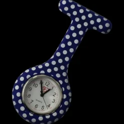 Silikone sygeplejeur - blåt polkaplettet