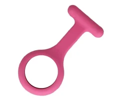 Silikone sygeplejeur med hvid urskive & 3 ekstra covers – praktisk, hygiejnisk & let at aflæse