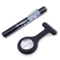 Silikonesygeplejeur og penlygte