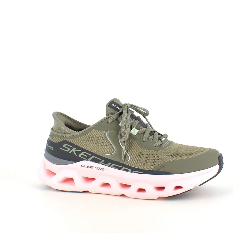 Skechers Slip-in sko i grøn med Glide-Step Altus