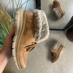 Skechers slip-in vinterstøvle med let for