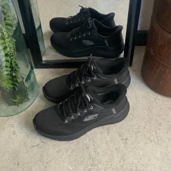 Skechers slip-ins til herre med svangstøtte