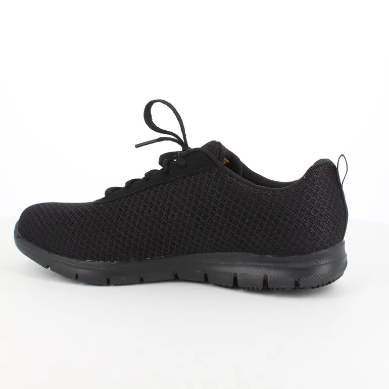 Skechers work i åndbart materiale til kvinder