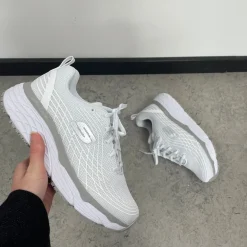 Skechers Work med max cushioning såler i hvid