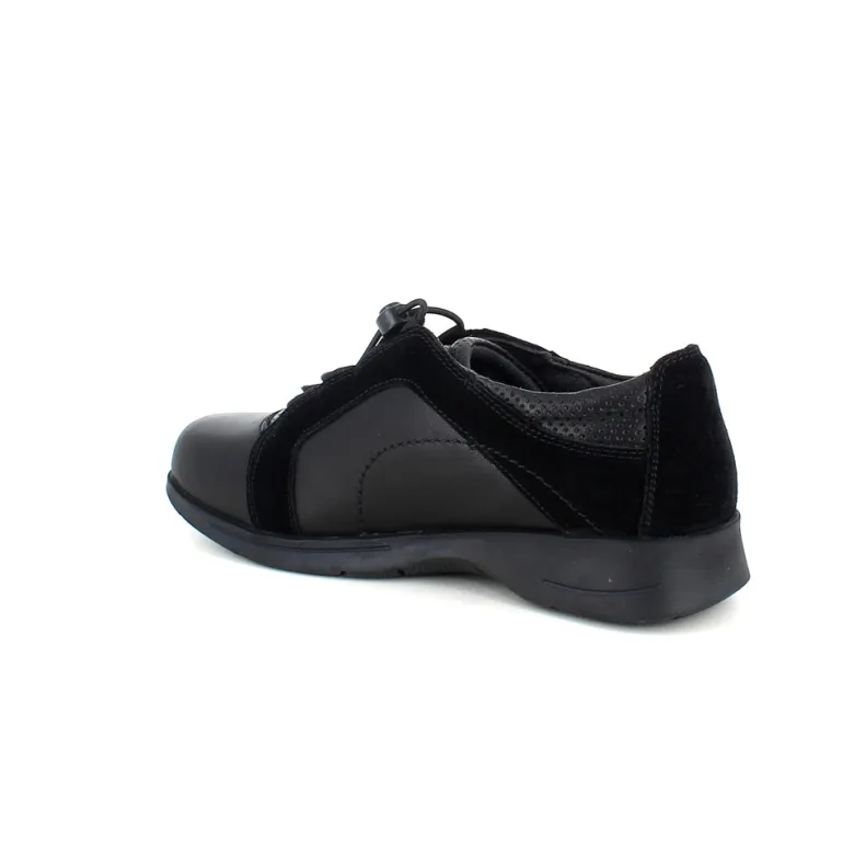 Skind gåsko fra Green Comfort med elastik snørre og god svangstøtte