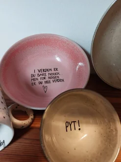 Skål, brun 7xø13 cm