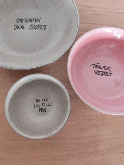 Skål, grå, 7xø13 cm