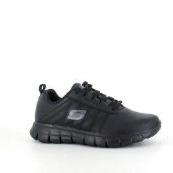 Skridhæmmende Skechers med de kendte skumbunde og komfort