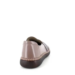 Slip on sko i skind med ultra fleksibel ydersål