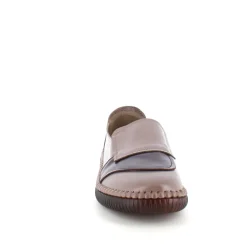 Slip on sko i skind med ultra fleksibel ydersål