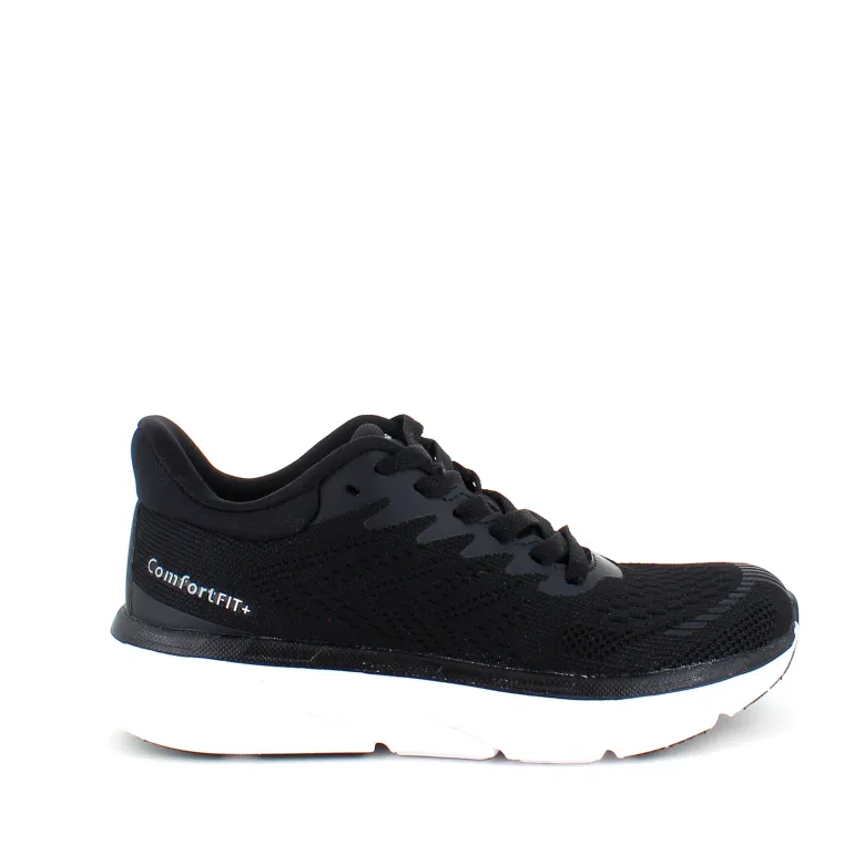 Smart sort sko med svangstøtte