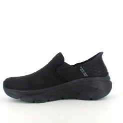 Sort herre slip-in sko fra Skechers
