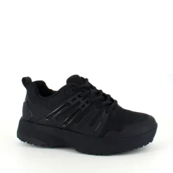 Sort letvægtssko fra Gaitline med optimal af støddæmpning og svangstøtte