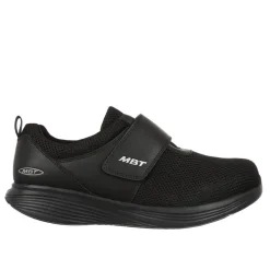 Sort MBT letvægts herresko med velcro
