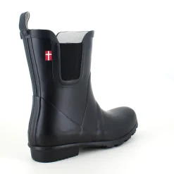 Sort Mols gummistøvle med lavt skaft