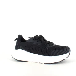 Sort åndbar sko fra Endurance med effektiv stødabsorbering