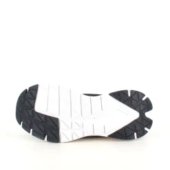 Sort åndbar sko fra Endurance med effektiv stødabsorbering