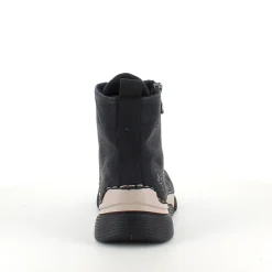 Sort Rieker støvle med god stødabsorbering