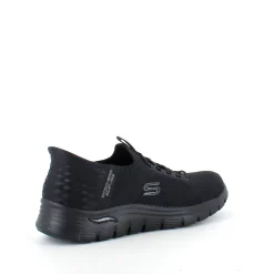 Sort Skechers slip-ins med svangstøtte