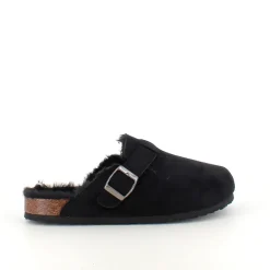 Sort Slip on hjemmesko