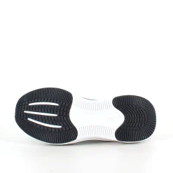 Sort slip-ins sko fra Skechers med elastiksnøre