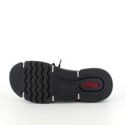 Sort sneakers fra Rieker med god stødabsorbering