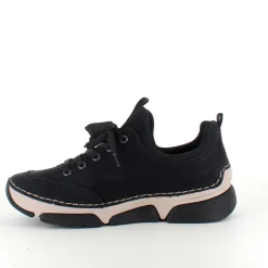 Sort sneakers fra Rieker med god stødabsorbering