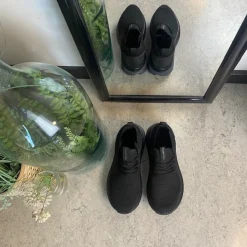 Sort Step-on sko fra Rugged Gear