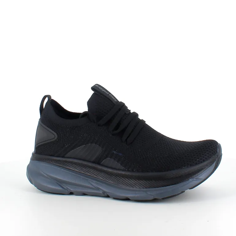 Sort Step-on sko fra Rugged Gear