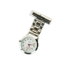 Stål sygeplejeur med bred lænke og gravering