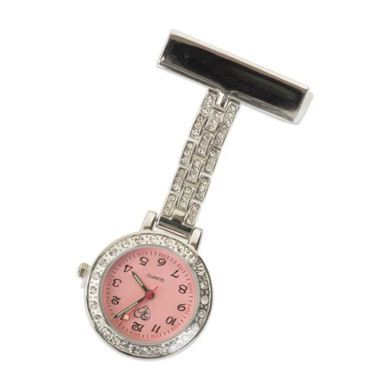 Sygeplejeur med krystalring og gravering