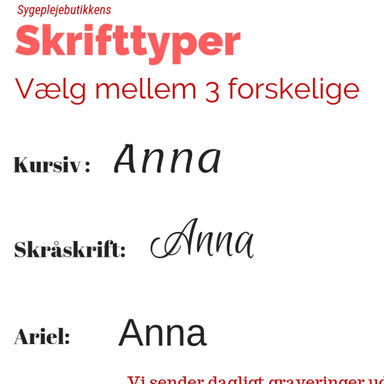 Sygeplejeuret med bred lænke