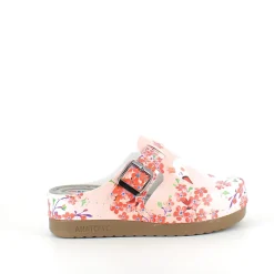 Træsko med svaneprint