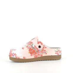 Træsko med svaneprint