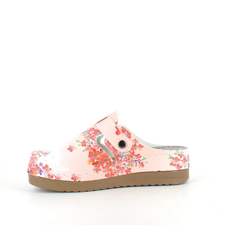 Træsko med svaneprint