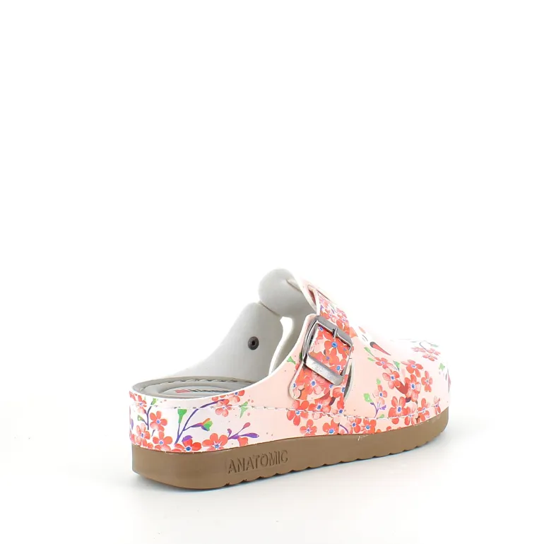 Træsko med svaneprint