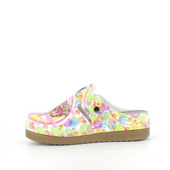 Træsko med ugleprint