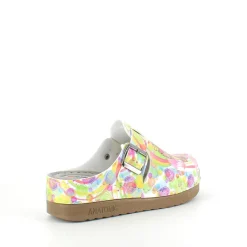 Træsko med ugleprint