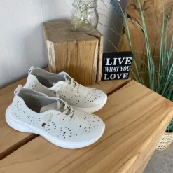 Ultra fleksibel sko i lys