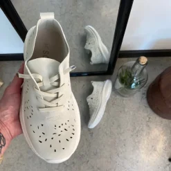 Ultra fleksibel sko i lys